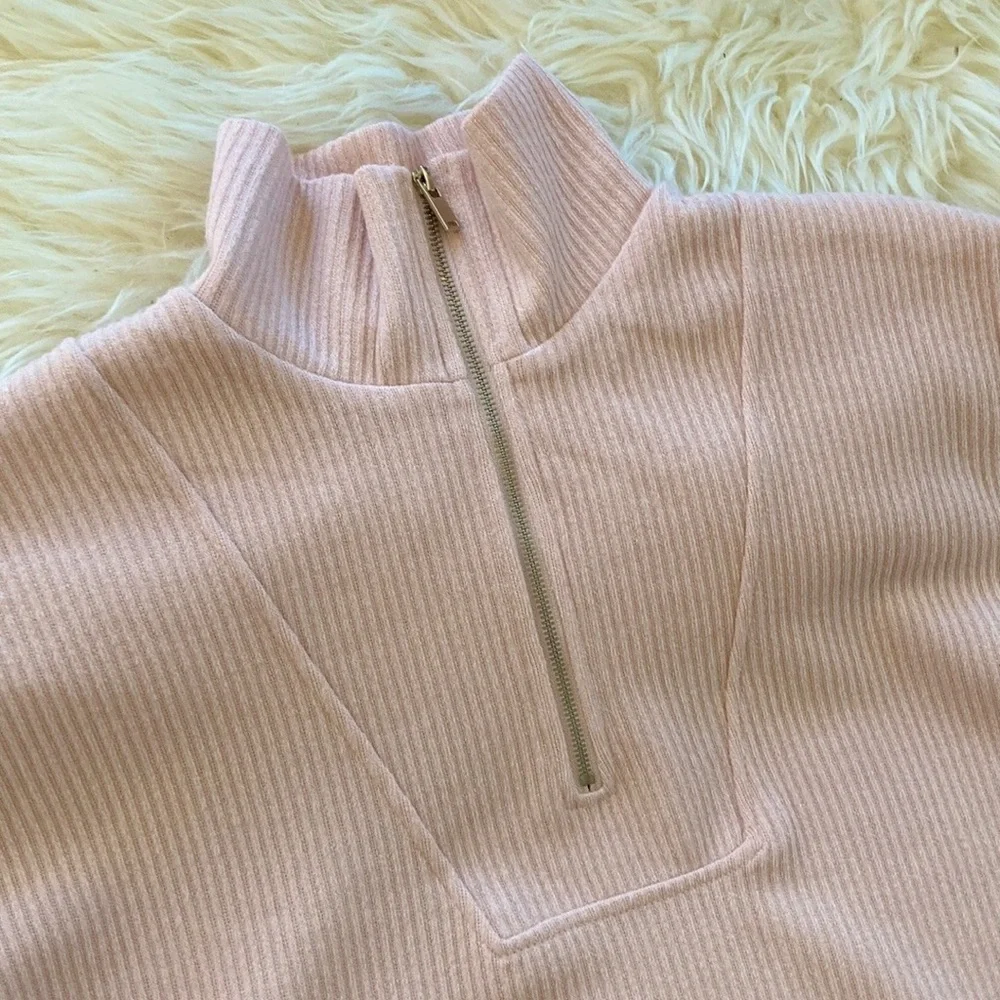 NWOT Zara Soft Ribbed Mini Dress Swim Coverup